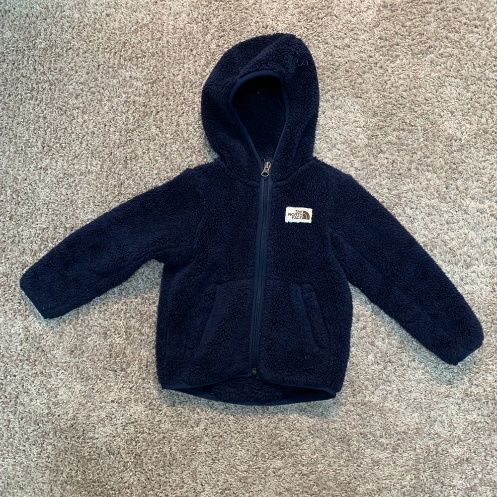 North face toddler fleece zip up jacket 3t firm price